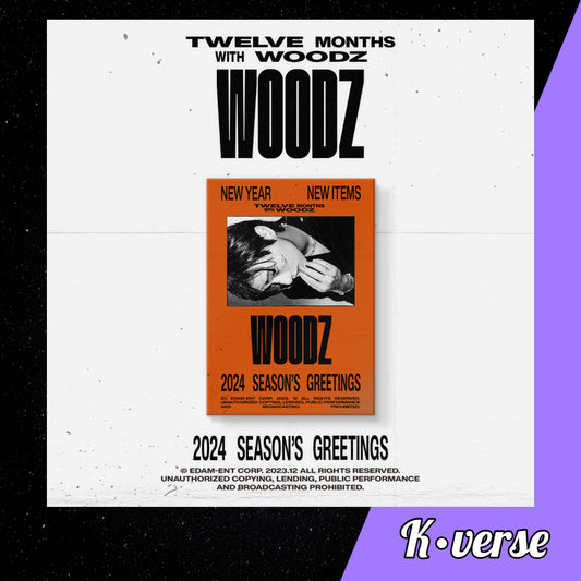 WOODZ 2024 Season's Greetings 'Twelve Months With WOODZ'