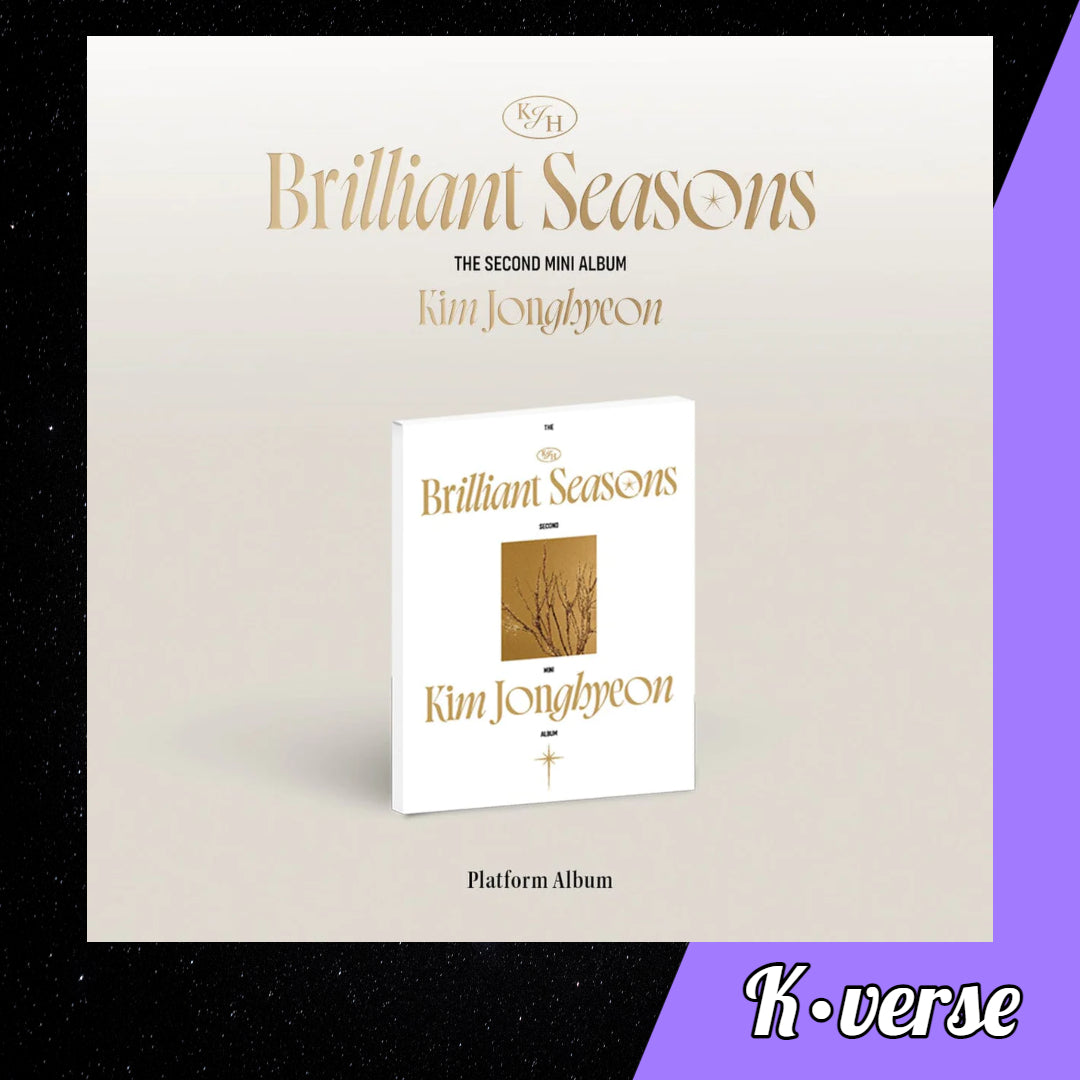 Kim Jonghyeon 2nd Mini Album 'Brilliant Seasons' ver. Platform