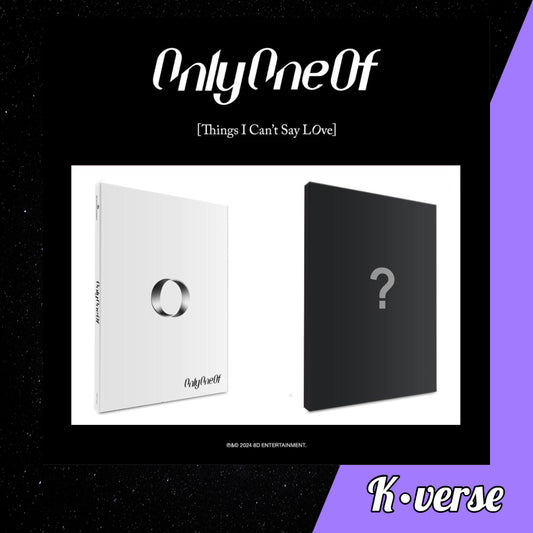 OnlyOneOf 'Things I Can't Say LOve' Set Of 2