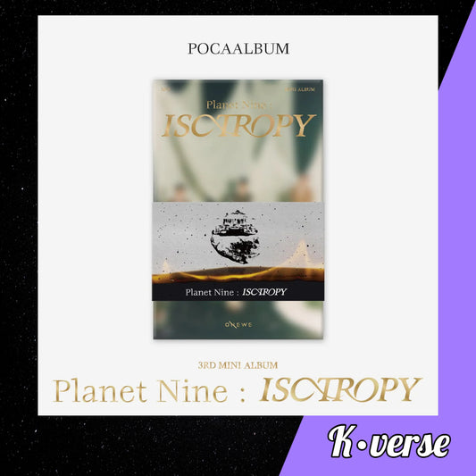 ONEWE Planet Nine: ISOTROPY ver. POCAALBUM