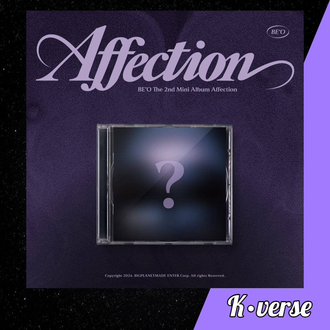 BE'O 2nd Mini Album 'Affection' ver. Jewel Case