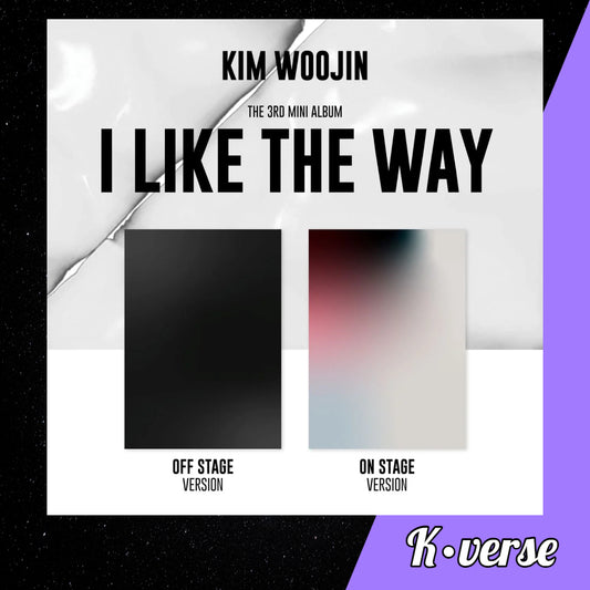 KIM WOOJIN 3rd Mini Album 'I LIKE THE WAY'