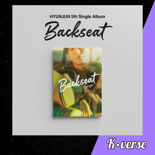 Hyunjun 5th Single Album 'Backseat'