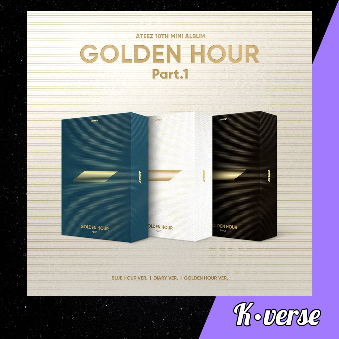 ATEEZ 10th Mini Album 'GOLDEN HOUR: Part 1'