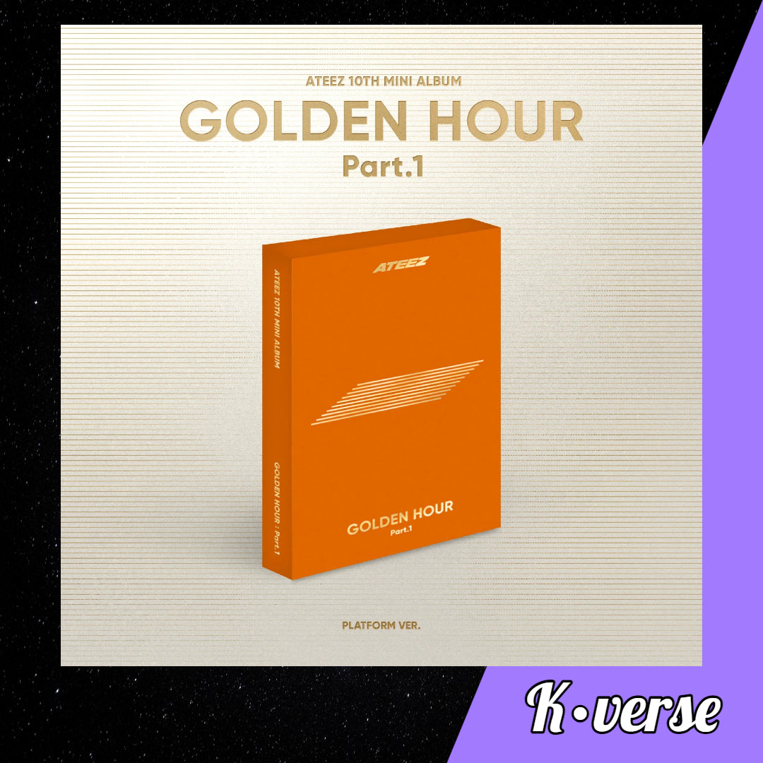 ATEEZ 10th Mini Album 'GOLDEN HOUR: Part 1' ver. Platform