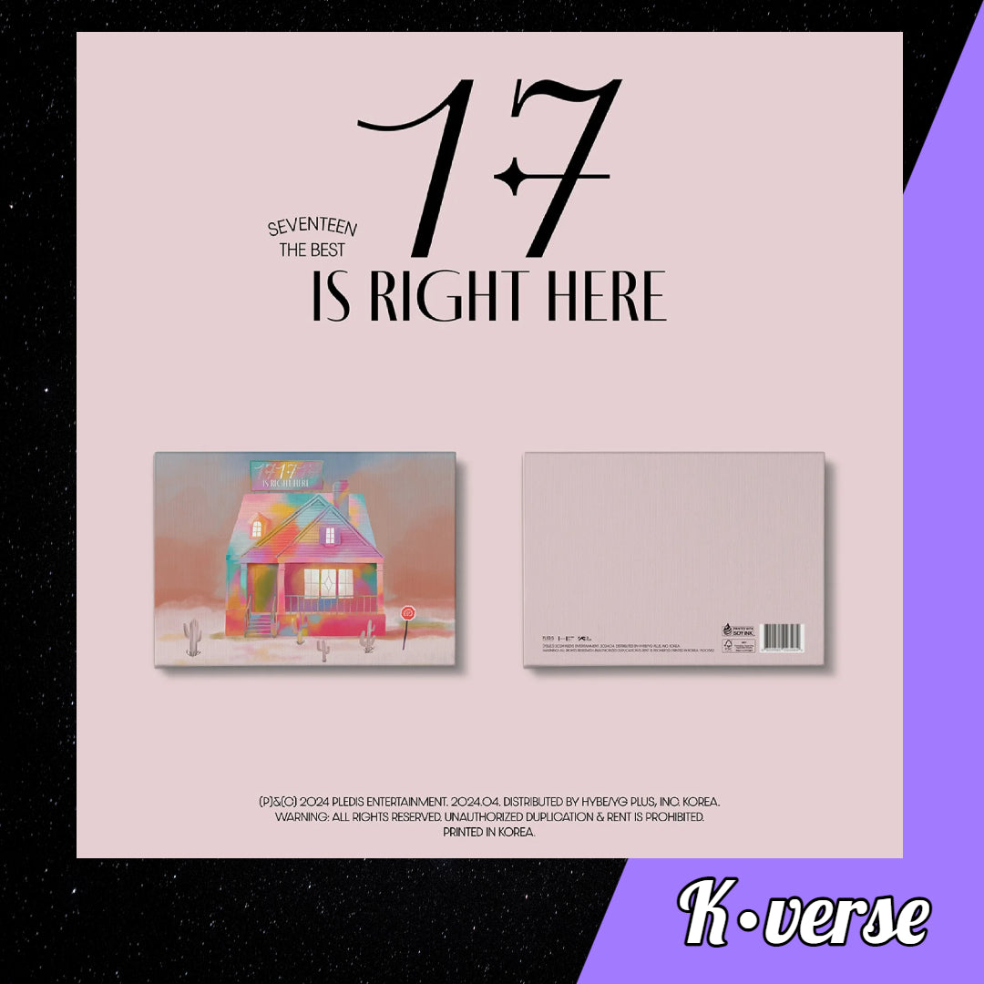 SEVENTEEN The Best Album '17 IS RIGHT HERE' ver. Deluxe