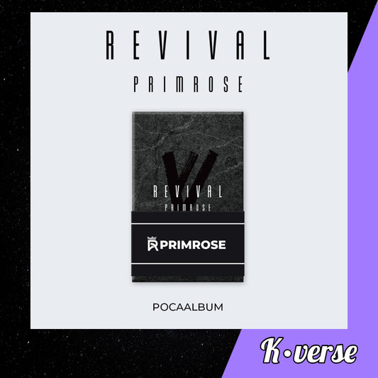 PRIMROSE 1st Single Album 'REVIVAL' ver. Pocaalbum