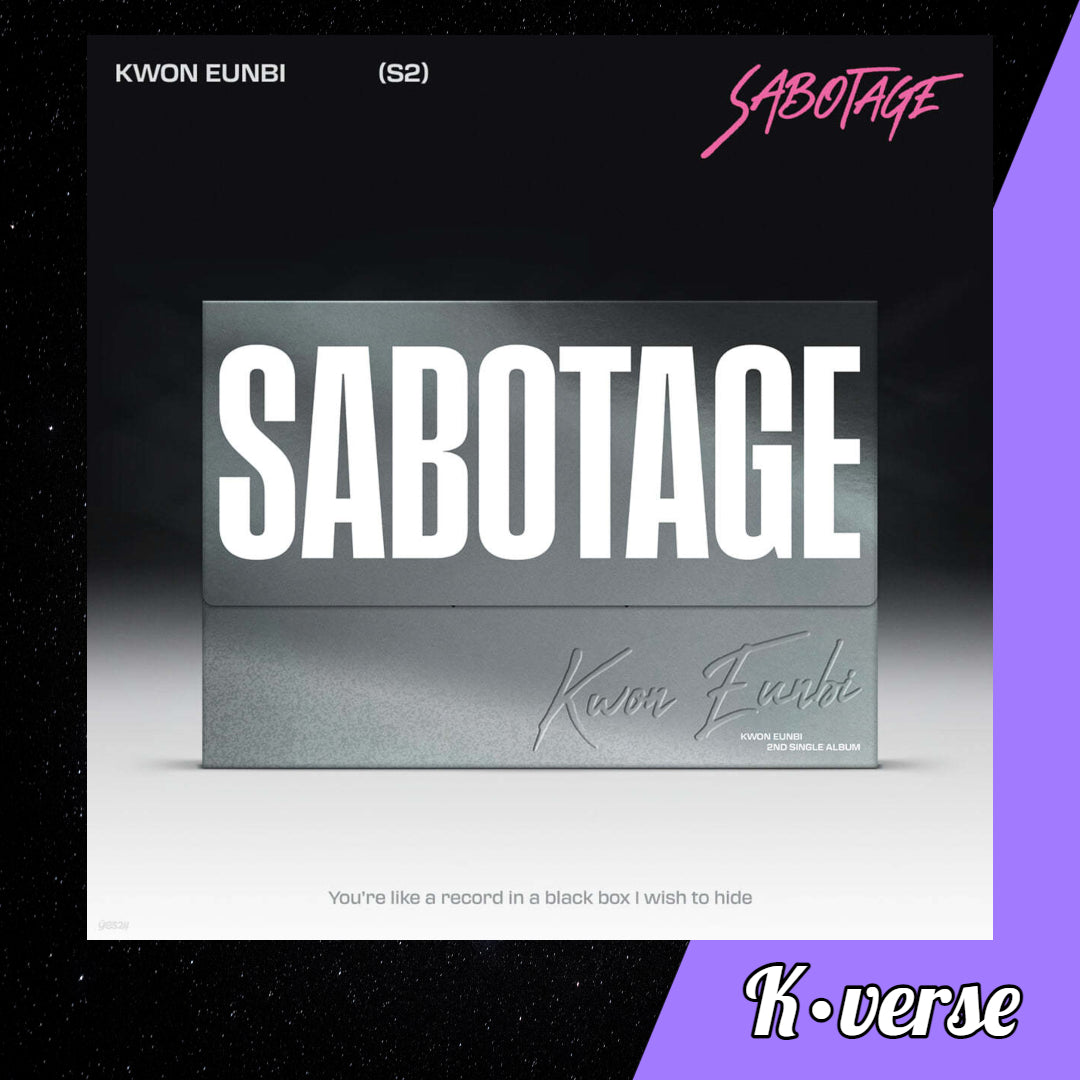 Kwon Eunbi 2nd Single Album 'SABOTAGE'