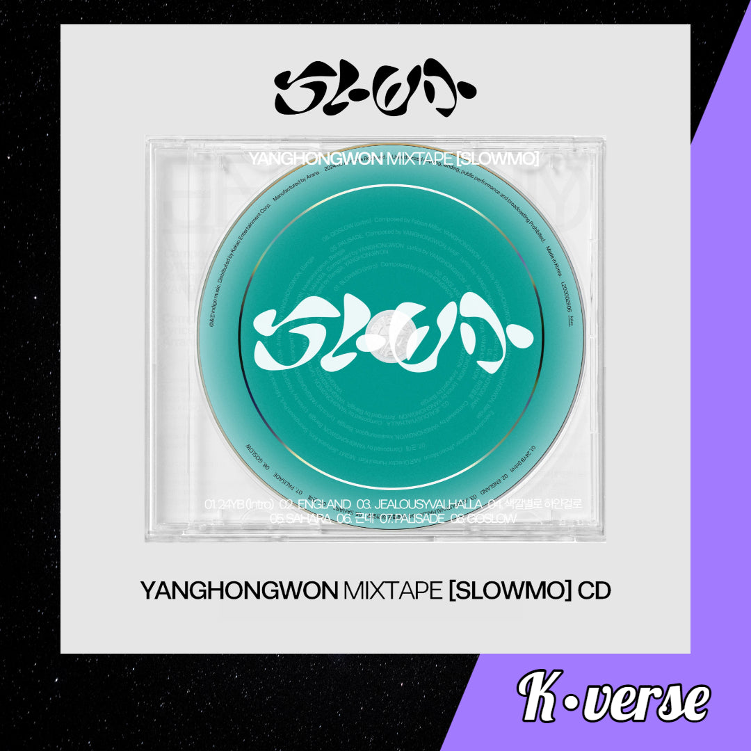 Yanghongwon Mixtape 'SLOWMO' CD