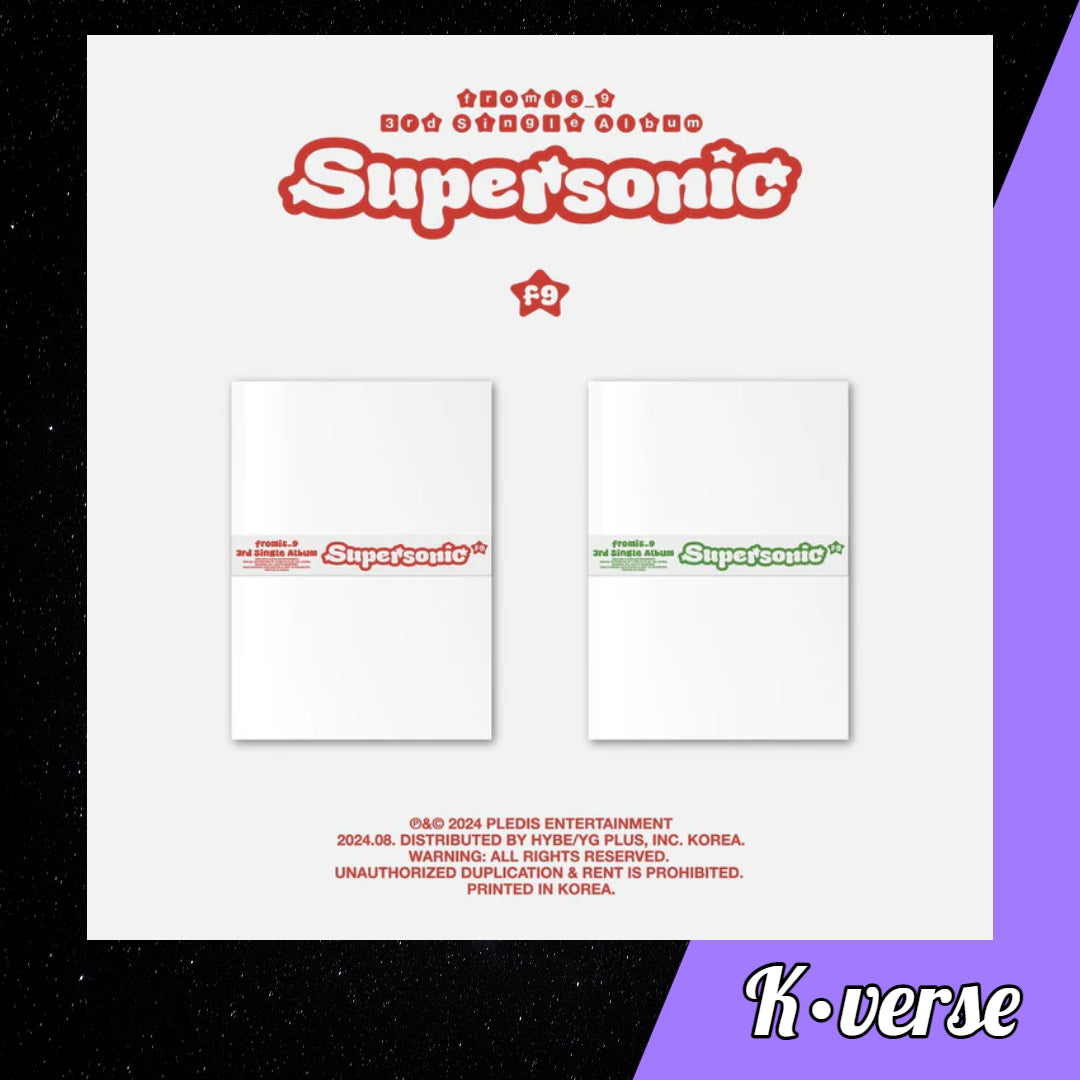 fromis_9 3rd Single Album 'Supersonic'