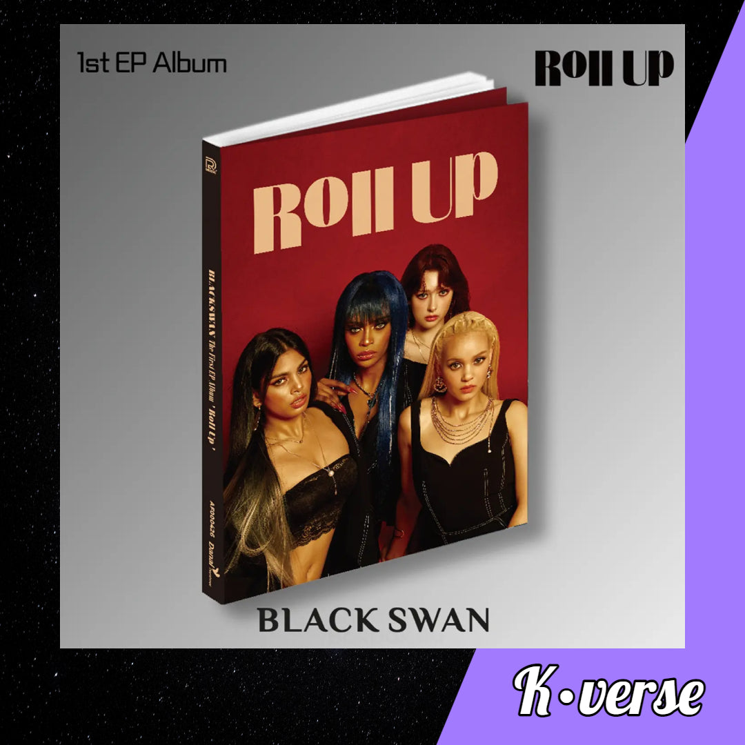 BLACKSWAN 1st EP Album 'Roll Up'