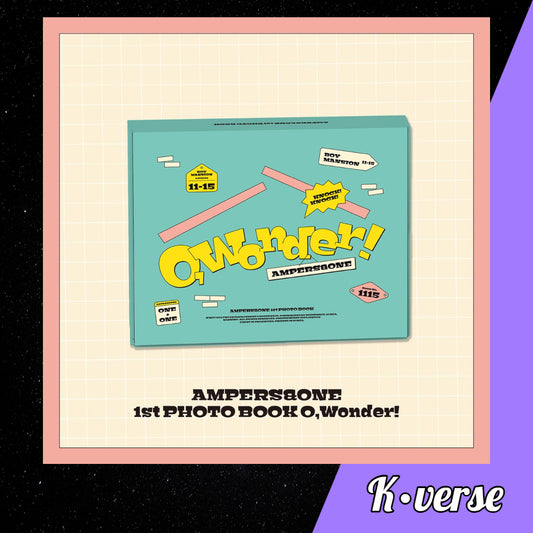 AMPERS&ONE 1st Photobook 'O, WONDER!'