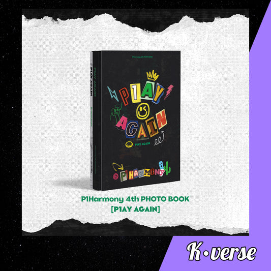 Preorder: P1Harmony 4th Photobook 'P1AY AGAIN'