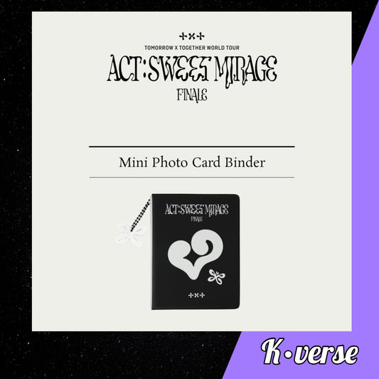 TOMORROWXTOGETHER 'ACT: Sweet Mirage Finale' Official MD Mini Binder