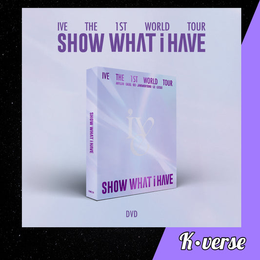 Preorder: IVE 'The 1st World Tour: SHOW WHAT I HAVE' ver. DVD