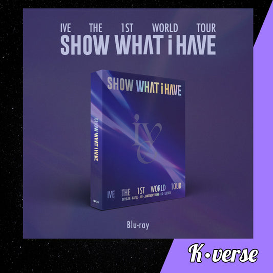 Preorder: IVE 'The 1st World Tour: SHOW WHAT I HAVE' ver. Blu-Ray