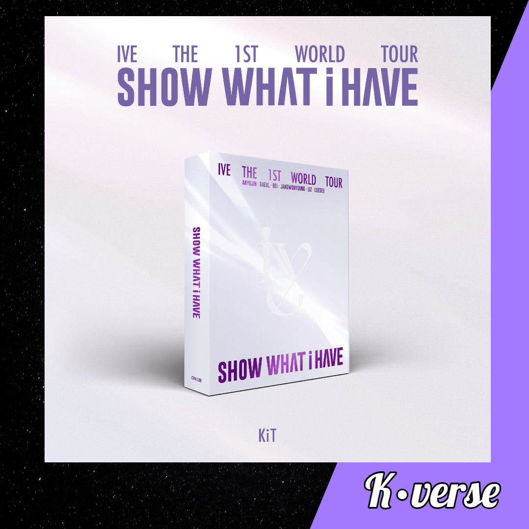 Preorder: IVE 'The 1st World Tour: SHOW WHAT I HAVE' ver. KiT Video