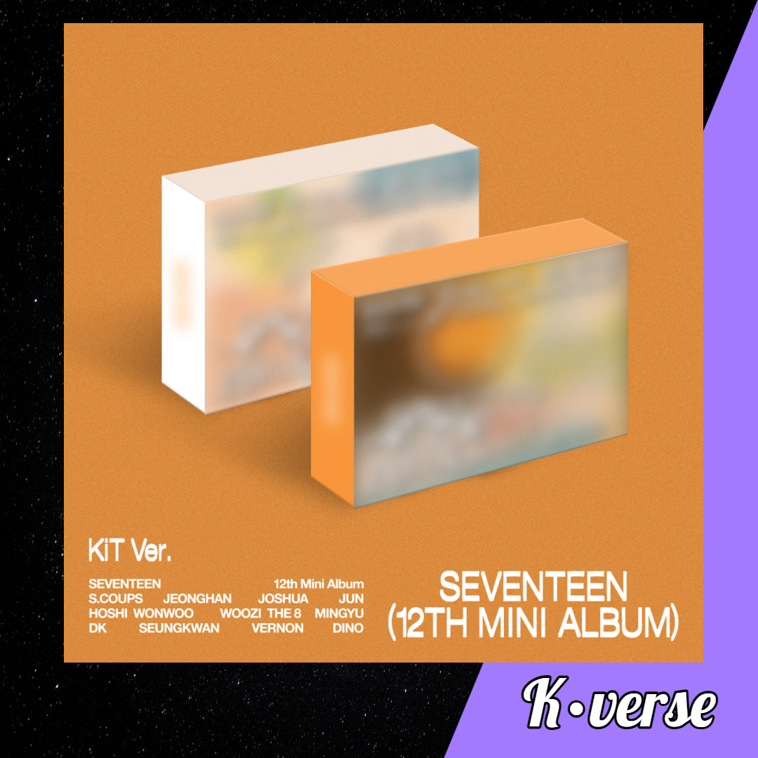 Preorder: SEVENTEEN 12th Mini Album 'Spill The Feels' ver. KiT (Random)