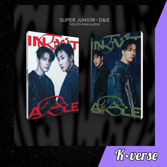 Preorder: SUPER JUNIOR -  D&E 6th Mini Album 'INEVITABLE'