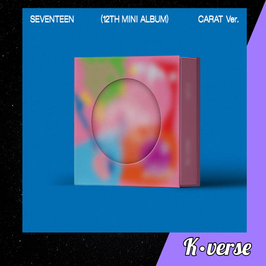 Preorder: SEVENTEEN 12th Mini Album 'Spill The Feels' ver. CARAT (Random)