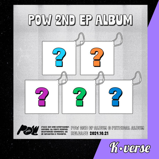 Preorder: POW 2nd EP Album (Random)