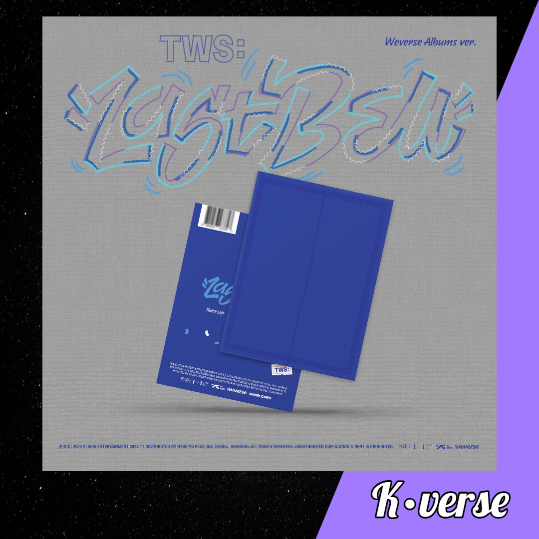 Preorder: TWS: 1st Single Album 'Last Bell' ver. Weverse