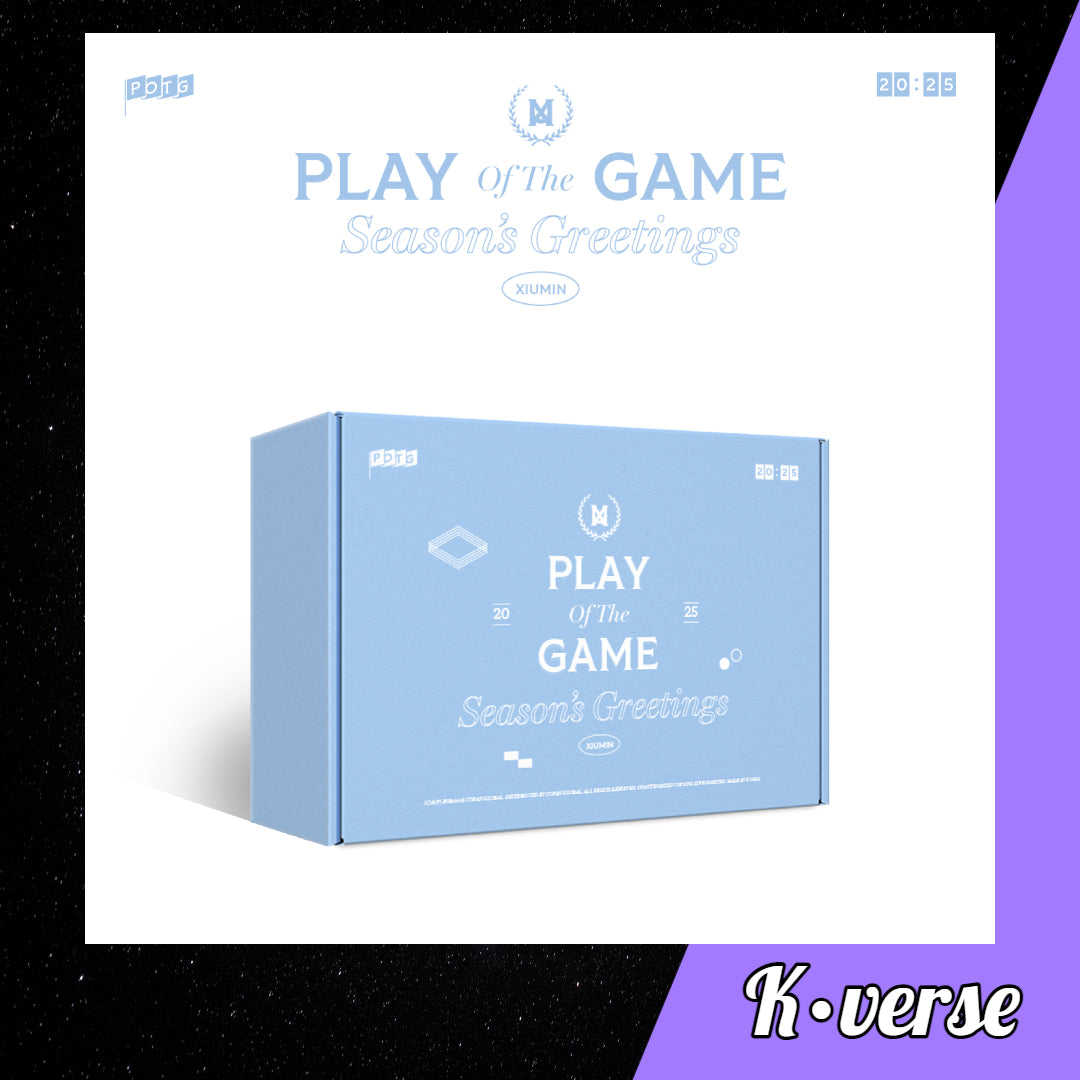 Preorder: XIUMIN 2025 Season's Greetings 'PLAY Of The GAME'