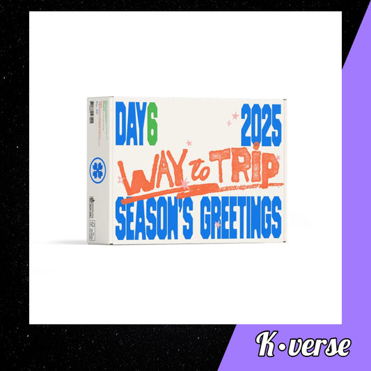 Preorder: DAY6 2025 Season's Greetings 'Way To Trip'