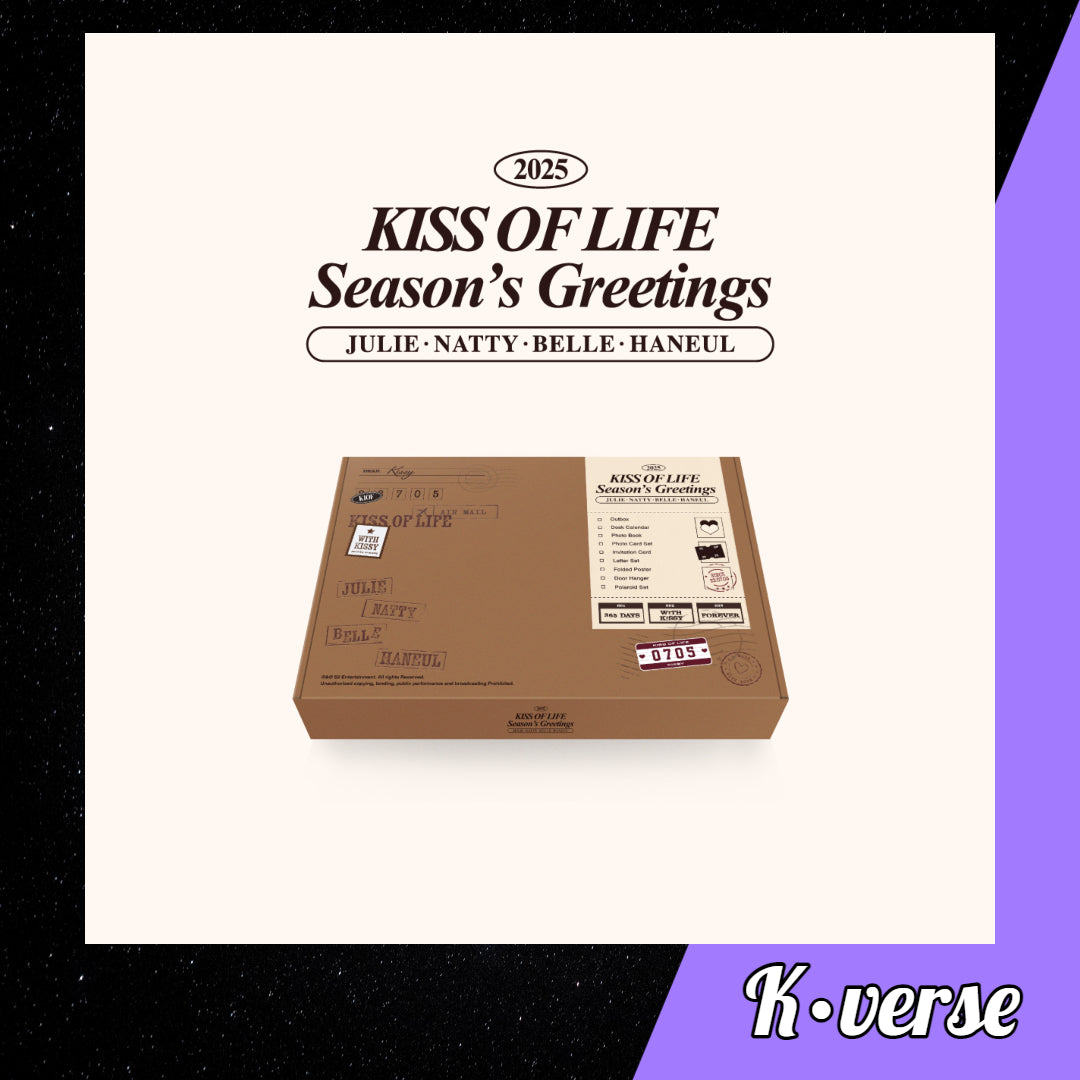 Preorder: KISS OF LIFE 2025 Season's Greetings