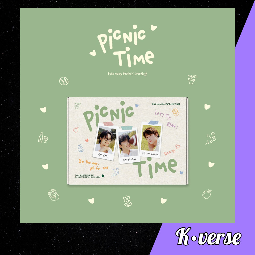 Preorder: B1A4 2025 Season's Greetings 'Picnic Time'