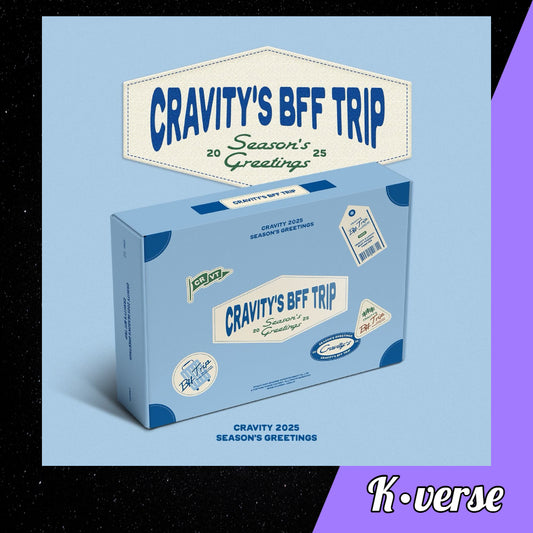 Preorder: CRAVITY 2025 Season's Greetings 'CRAVITY's BFF TRIP'