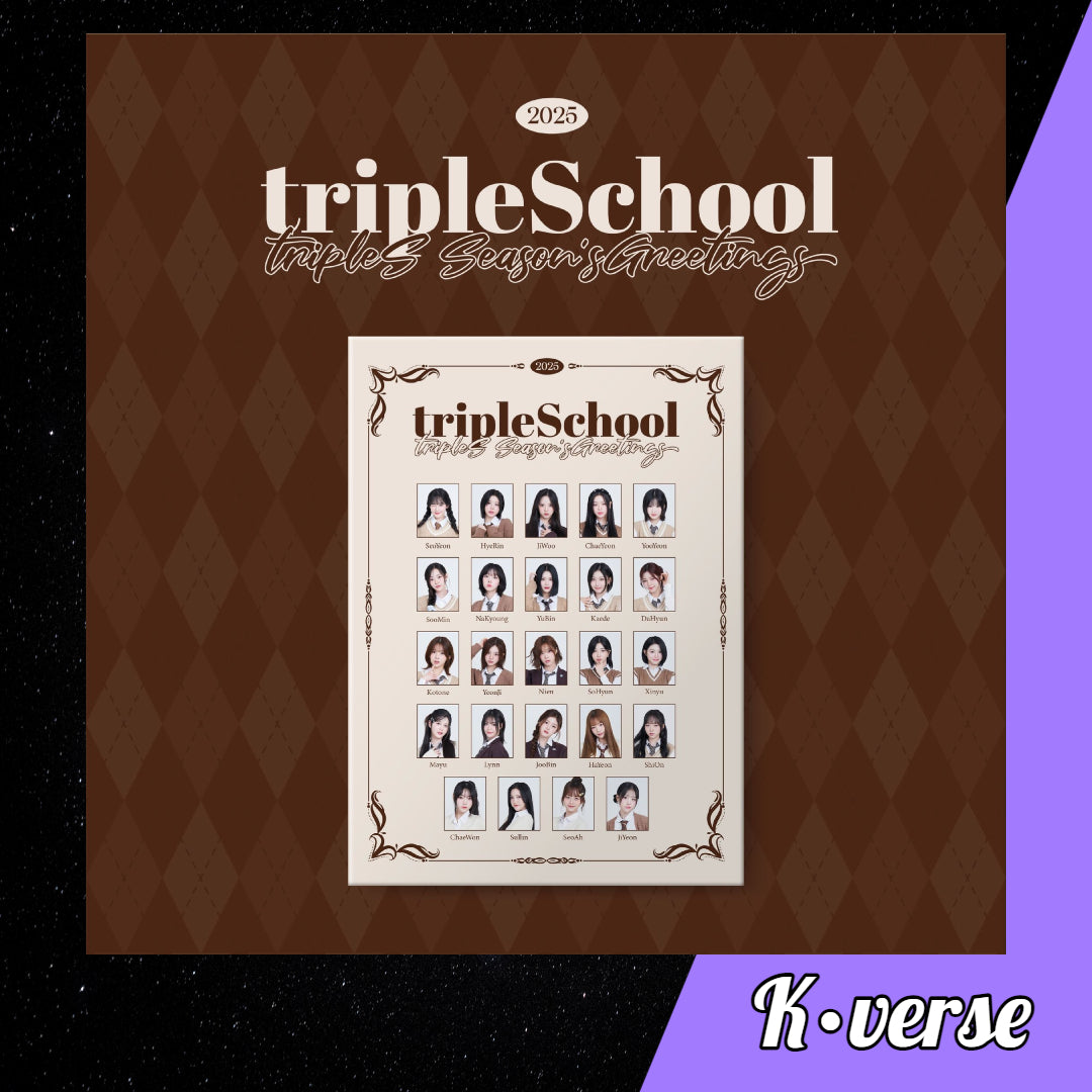 Preorder: TripleS 2025 Season's Greetings 'tripleSchool' (Random)