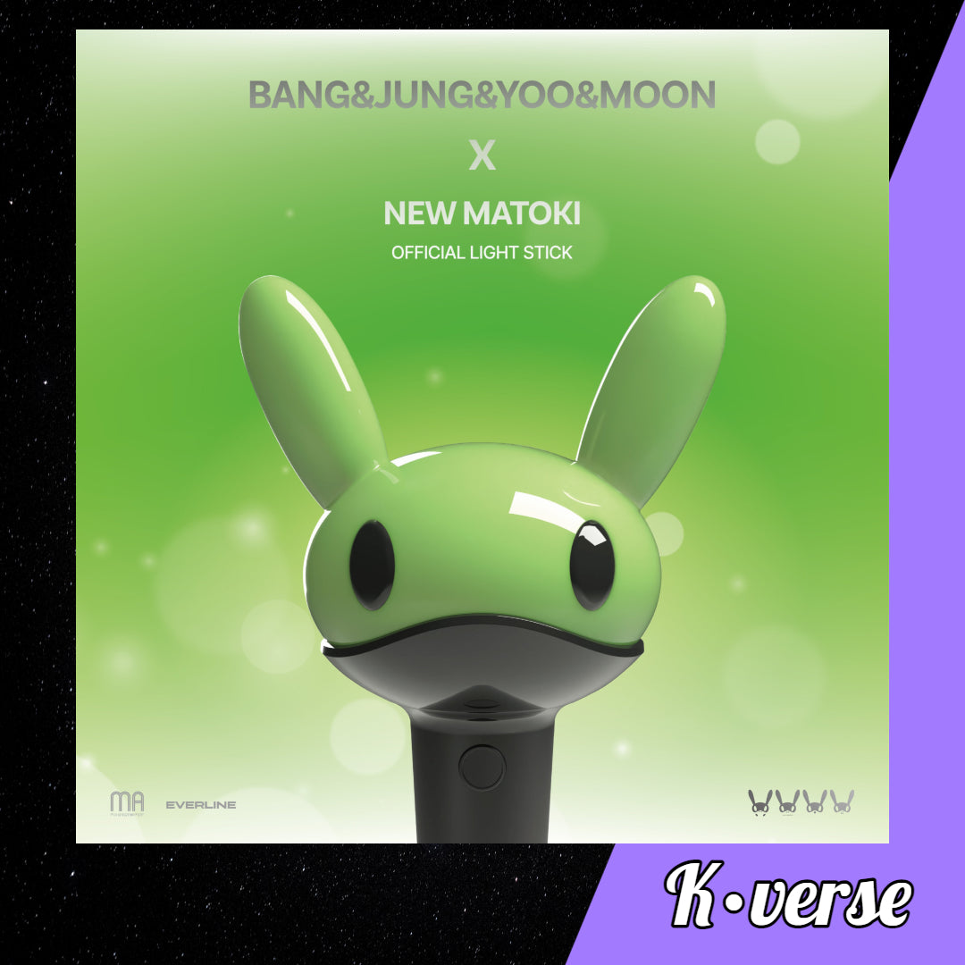 Preorder: BANG&JUNG&YOO&MOON X NEW MATOKI Official Lightstick