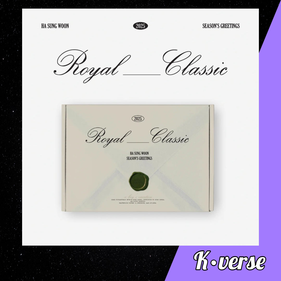 Preorder: Ha Sung Woon 2025 Season's Greetings 'Royal Classic'