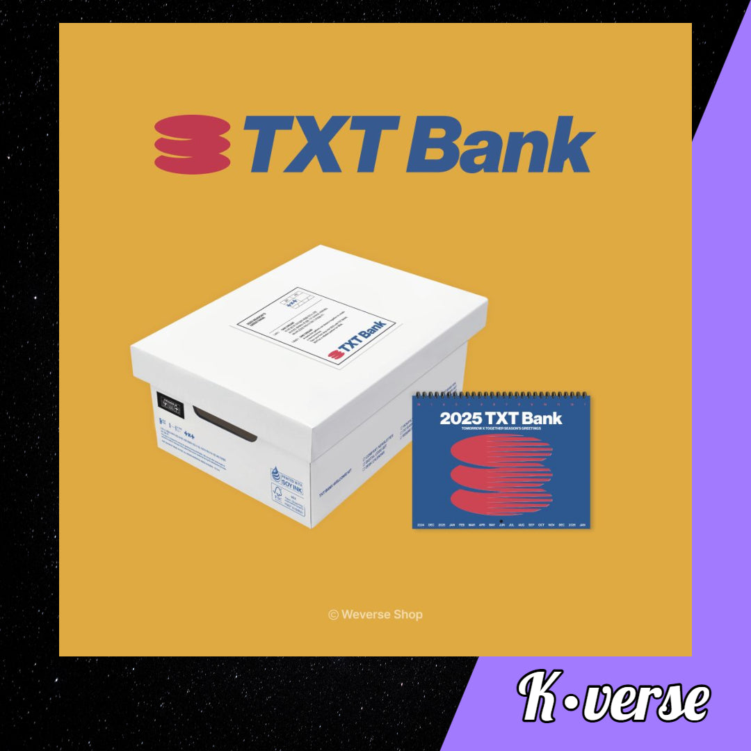 Preorder: TOMORROWXTOGETHER 2025 Season's Greetings 'TXT Bank'