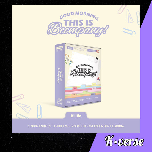 Preorder: Billlie 2025 Season's Greetings 'GOOD MORNING, THIS IS BCOMPANY!'