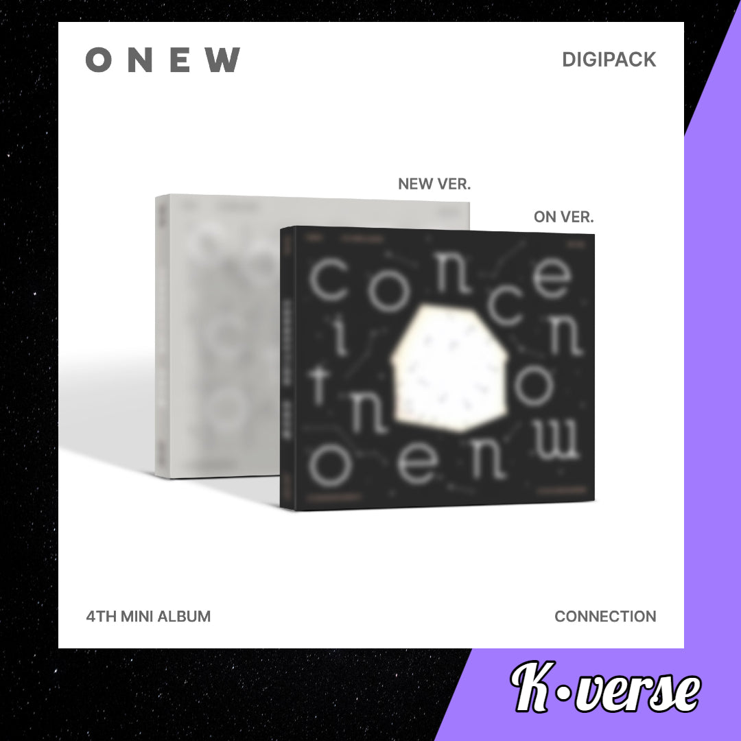 ONEW 4th Mini Album 'CONNECTION' ver. Digipack (Random)