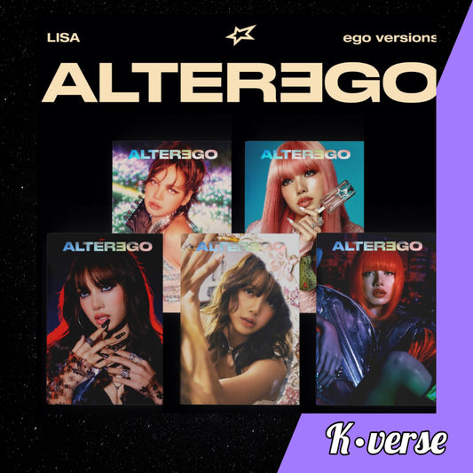 Preorder: LISA Solo Debut Album 'ALTEREGO'