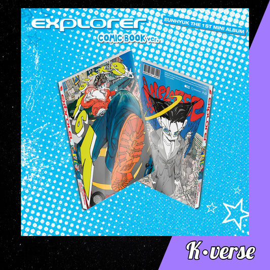 Preorder: EUNHYUK 1st Mini Album 'EXPLORER' ver. Comic Book