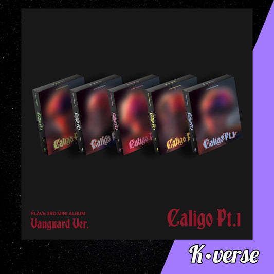 Preorder: PLAVE 3rd Mini Album 'Caligo Pt.1' ver. Vanguard (Random)