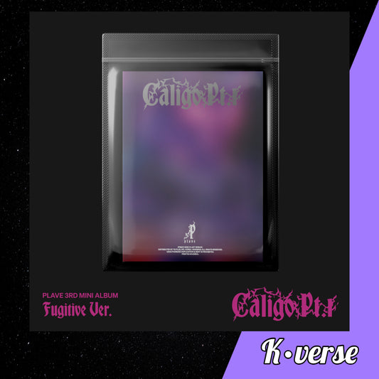 Preorder: PLAVE 3rd Mini Album 'Caligo Pt.1' ver. Fugitive