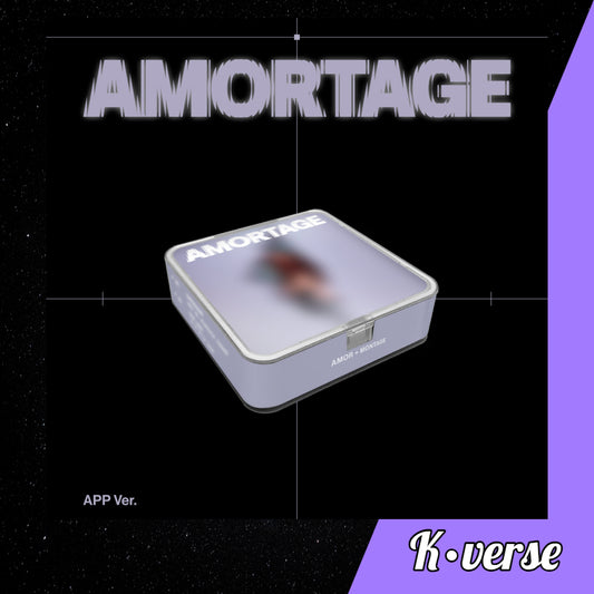 JISOO Mini Album 'AMORTAGE' ver. APP