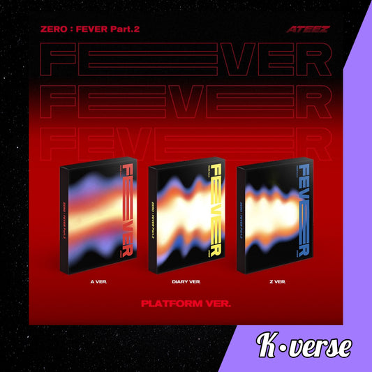 Preorder: ATEEZ 'ZERO: FEVER Part. 2' ver. Platform