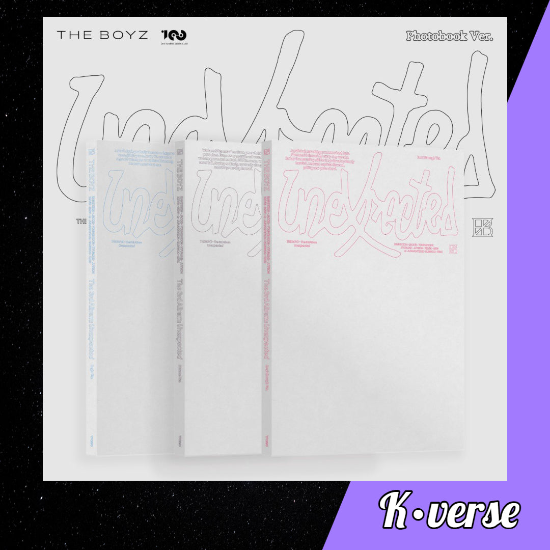THE BOYZ 3rd Album 'UNEXPECTED'