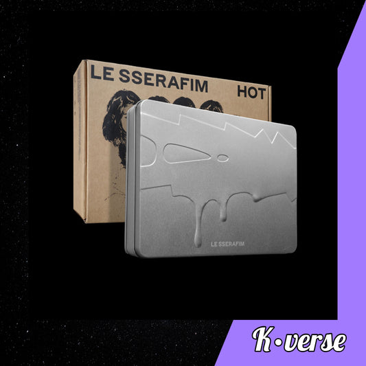 LE SSERAFIM 5th Mini Album 'HOT' ver. Tin Case