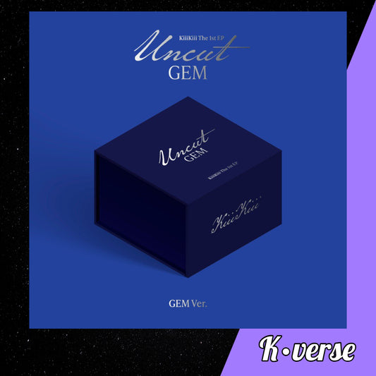 KiiiKiii 1st EP Album 'UNCUT GEM' ver. Gem