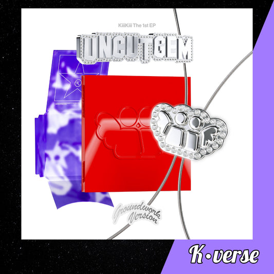 KiiiKiii 1st EP Album 'UNCUT GEM' ver. Groundwork