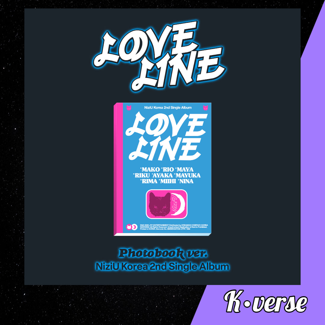 NiziU 2nd Single Album 'LOVE LINE' ver. Photobook