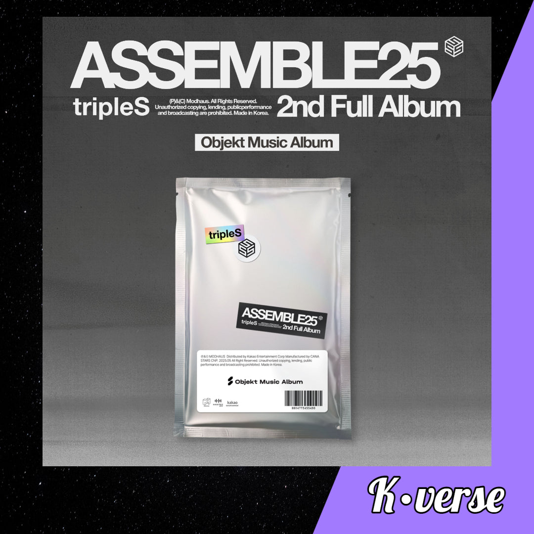 TripleS 2nd Full Album 'ASSEMBLE25' ver. Objekt Music Album