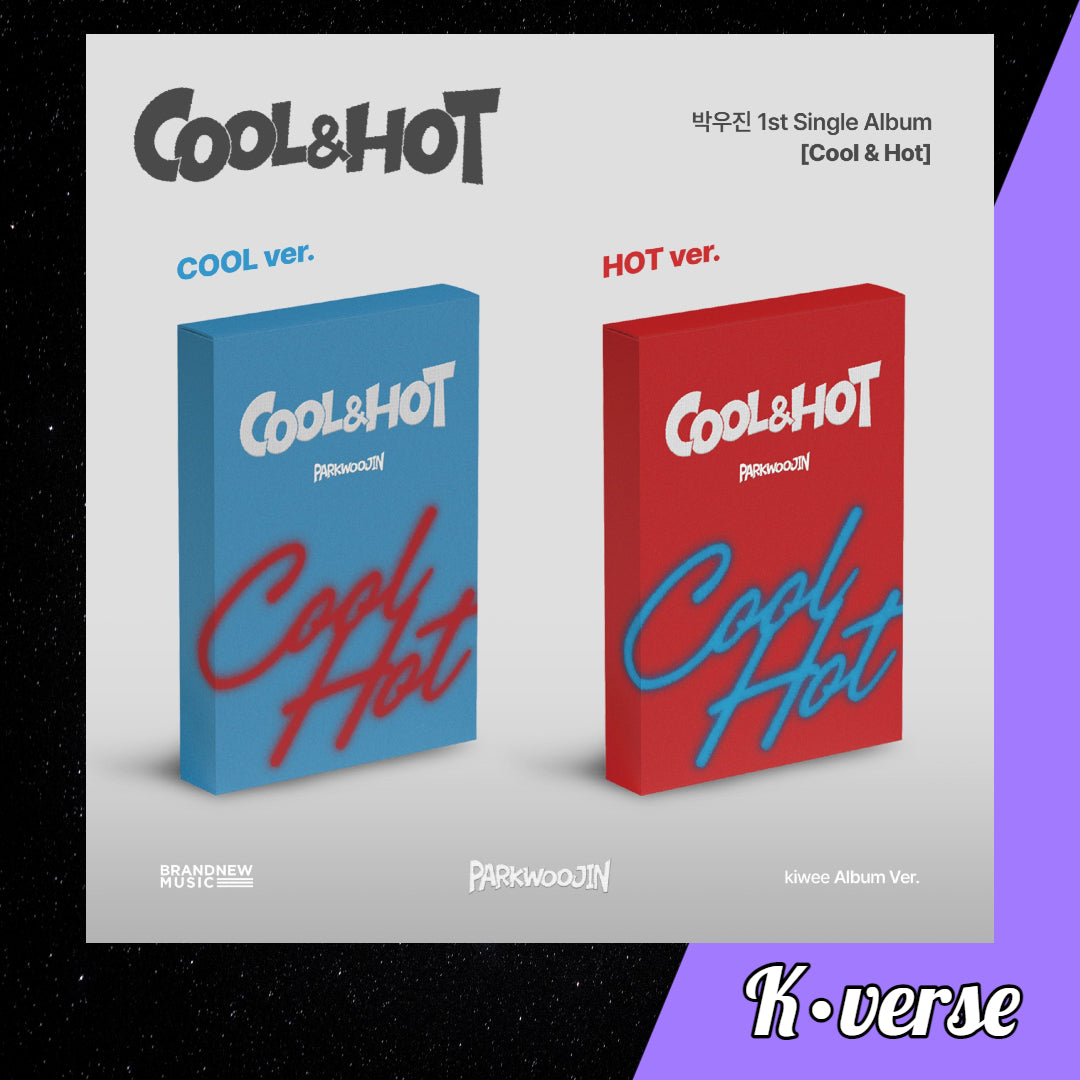 Park Woo Jin 1st Single Album 'COOL & HOT' Pocaalbum